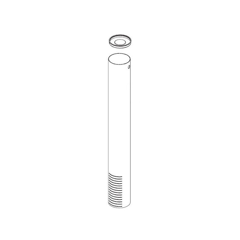 CHAMINÉ 100MM - H64CM P/ Tanques Salmoura 300L CHAMINÉ 100MM - H64CM P/ Tanques Salmoura 300L