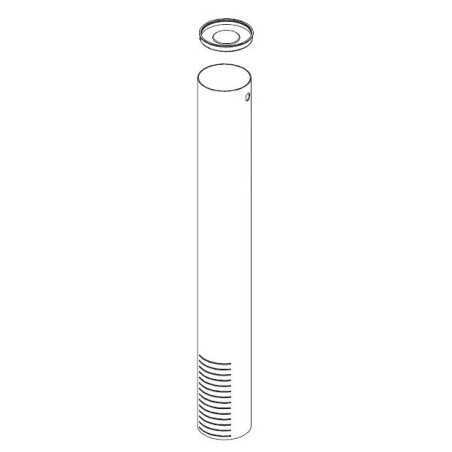 CHAMINÉ 100MM - H64CM P/ Tanques Salmoura 300L