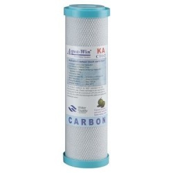 Elemento carvão activado block 10" - 5 micron