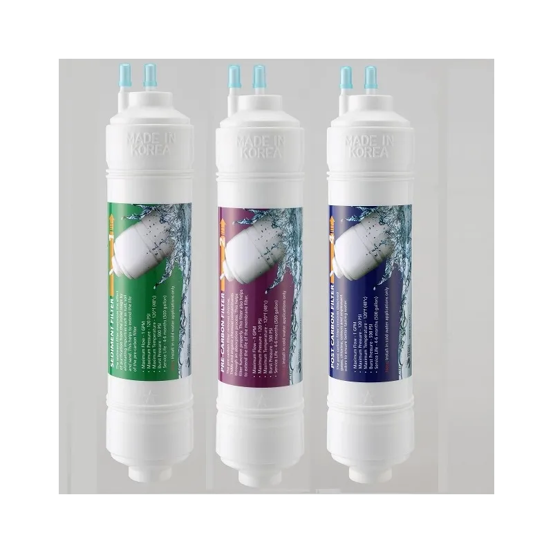 Kit Filtros 3 Estágios: Sedimento e Carvão | Megafiltros